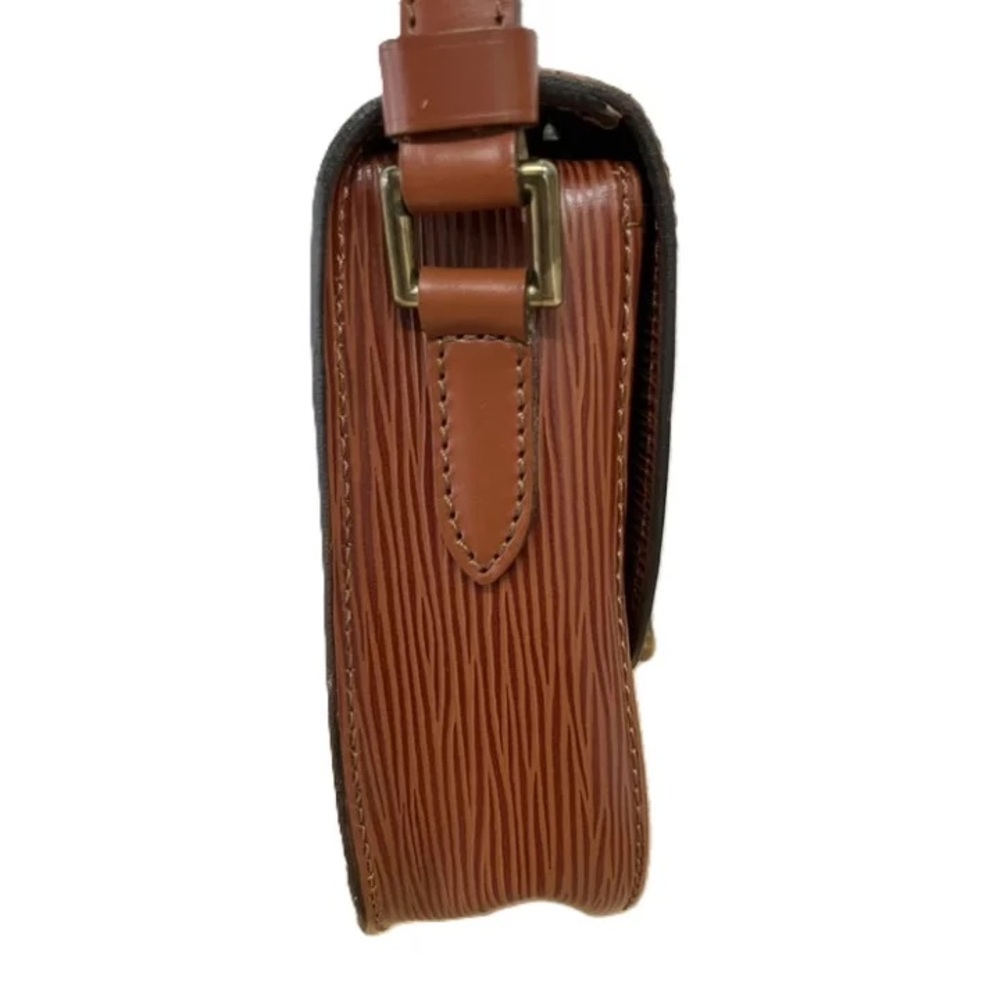 Authentic Louis Vuitton Saint Cloud Epi PM brown kenya leather vintage - Picture 3 of 12